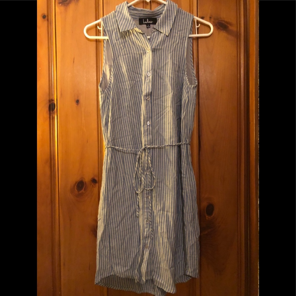 Lulu’s striped sleeveless summer dress